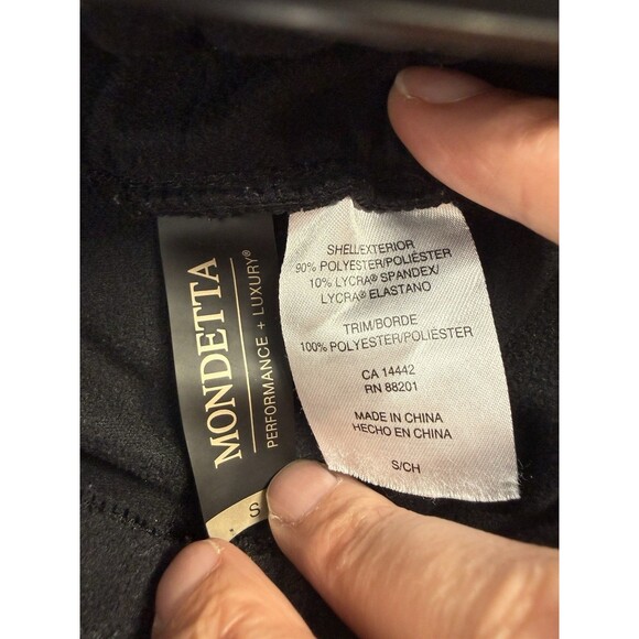 Mondetta Women's Fleece Jogger Pants Black, Size S - Picture 3 of 7